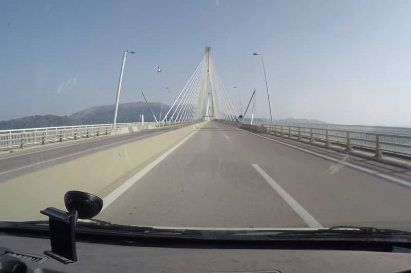 Brücke nach Lefkada und Patras 09.2016