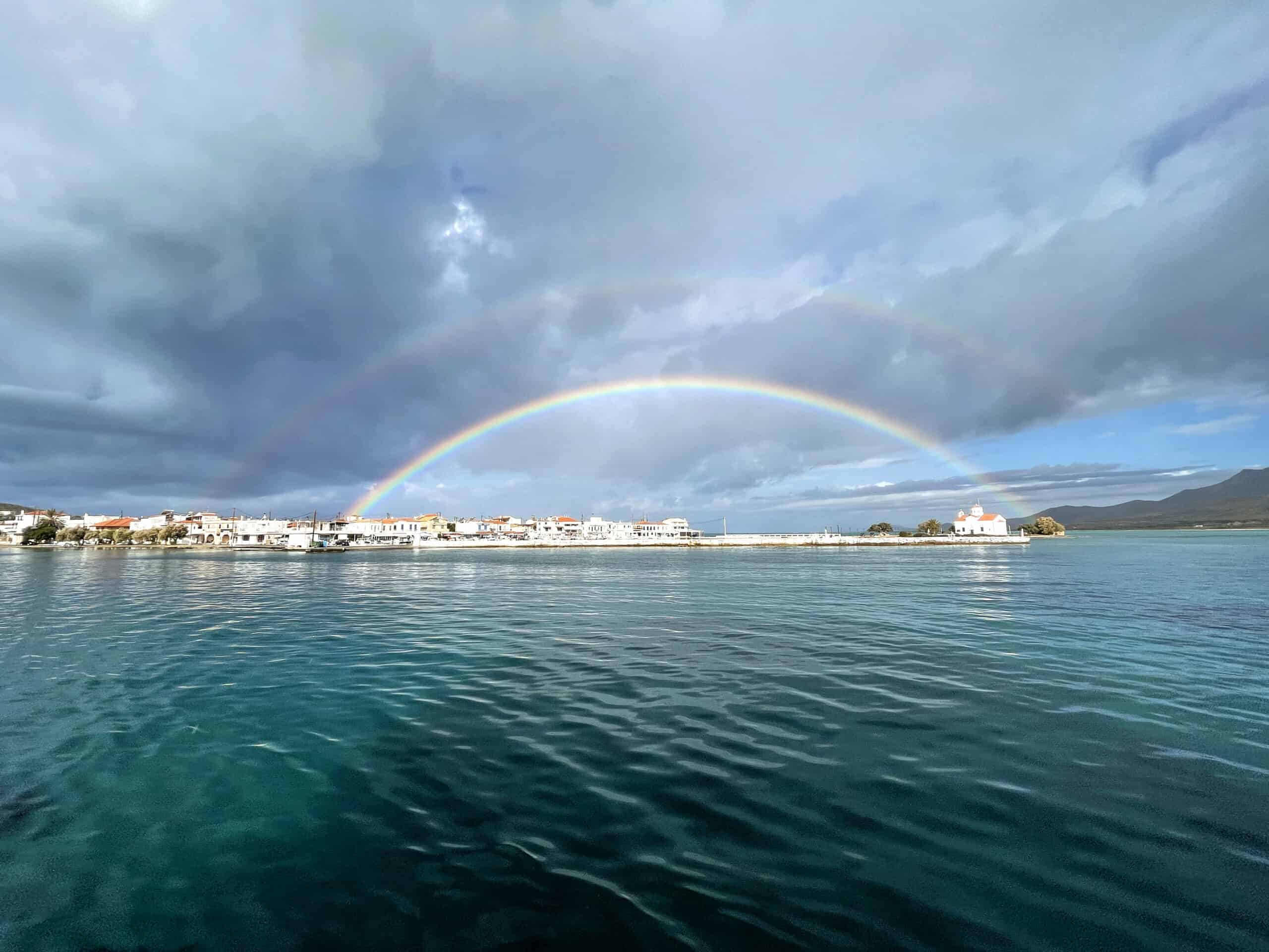 Rainbow over Elafonisos 10.2021