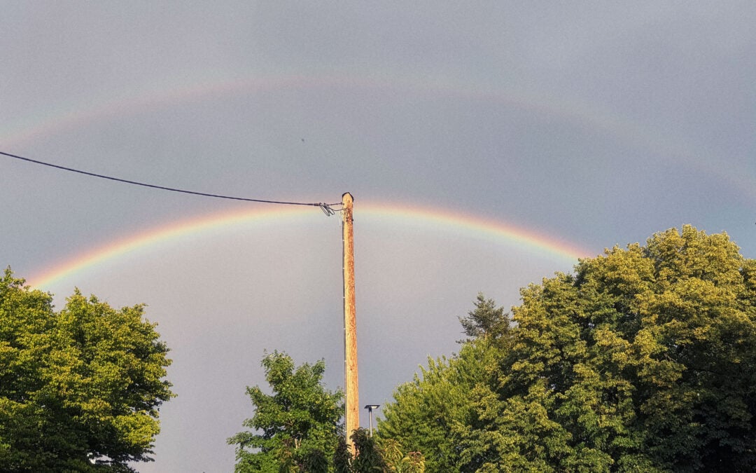 Rainbow over Lochham 07.2025
